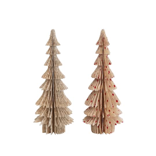 Hello Honey® 9" Paper Tree Set with Floral Pattern
